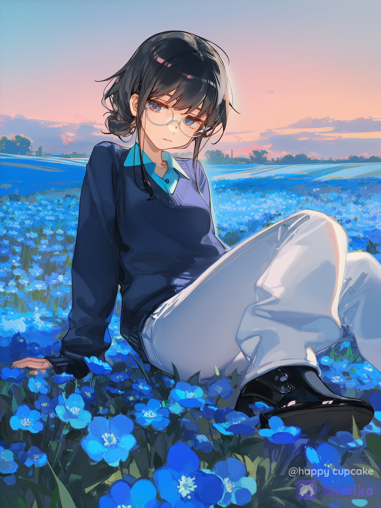 Baby Blue Field