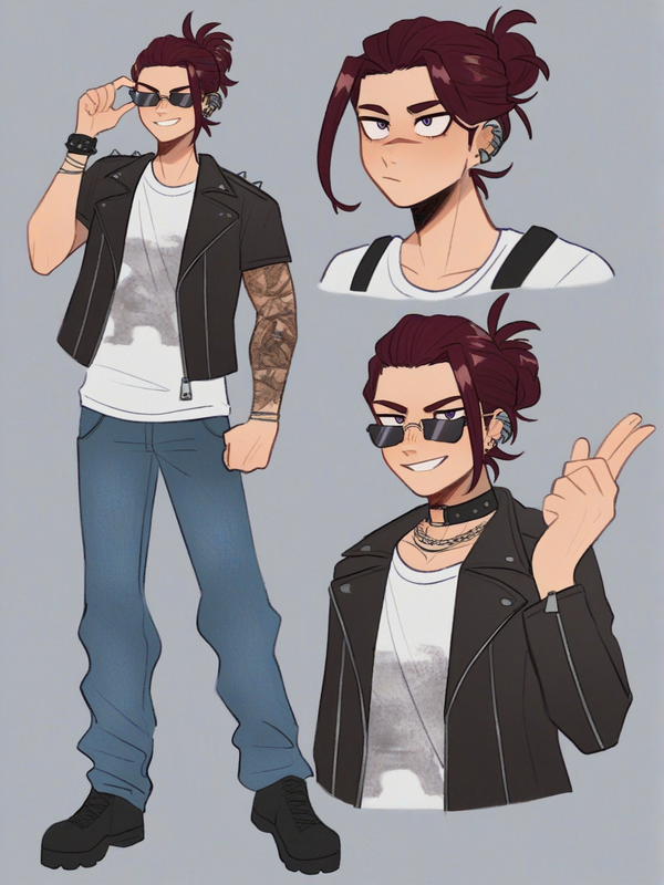 His name is Alan but people call him shadow or punk