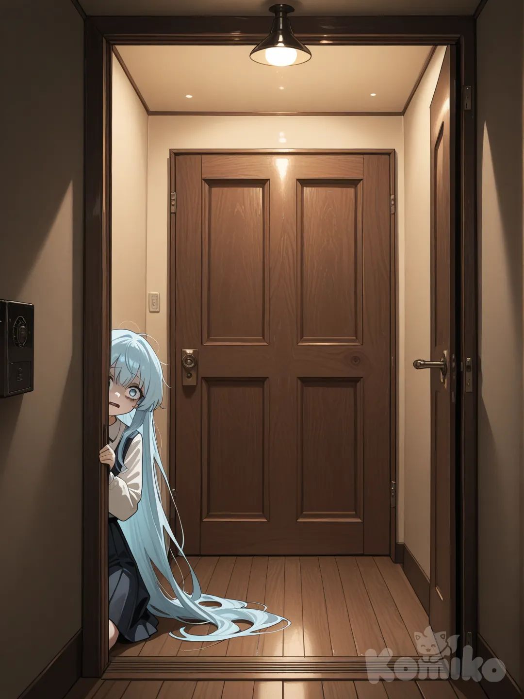 Horror shot