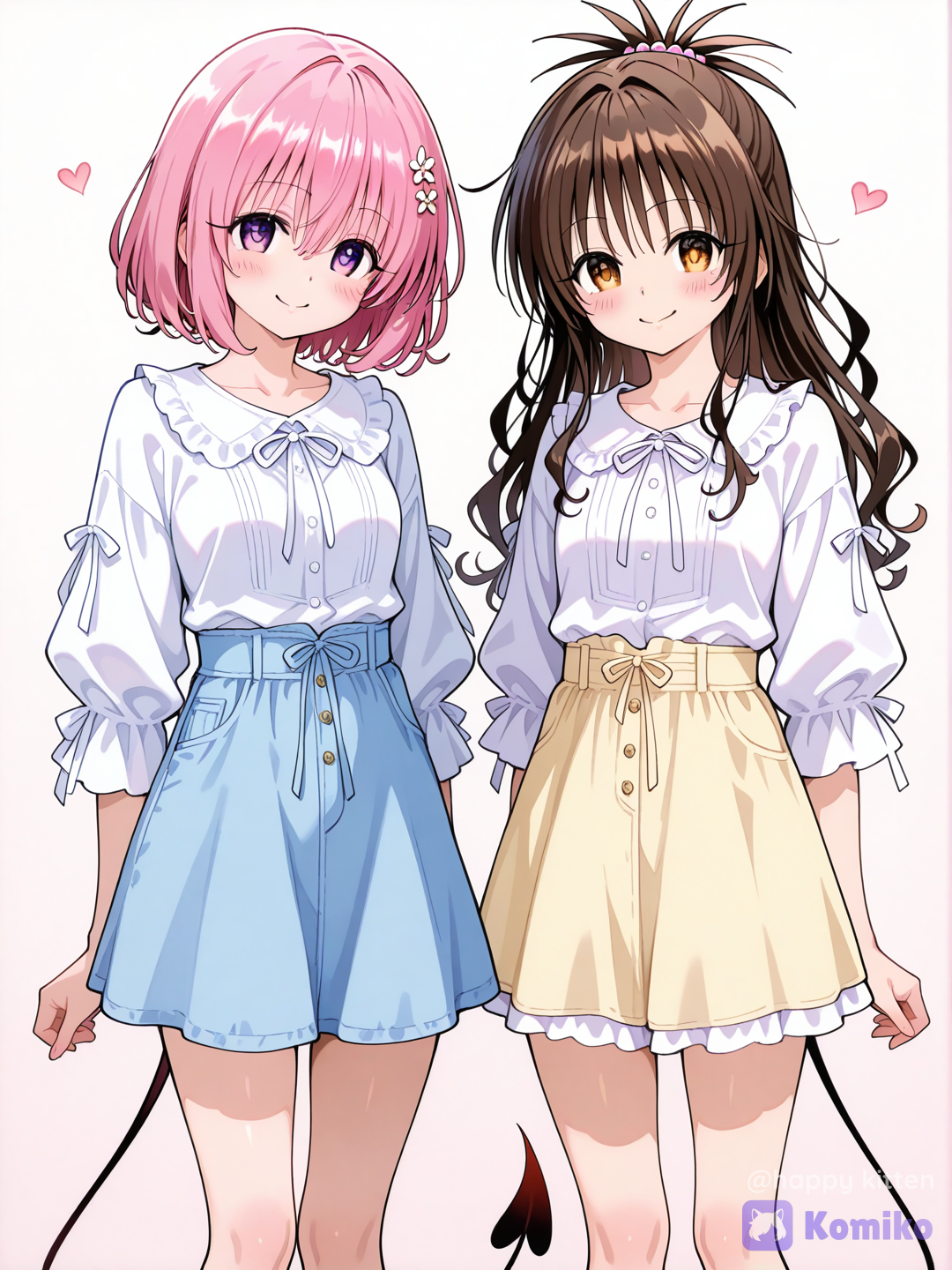 momo and mikan