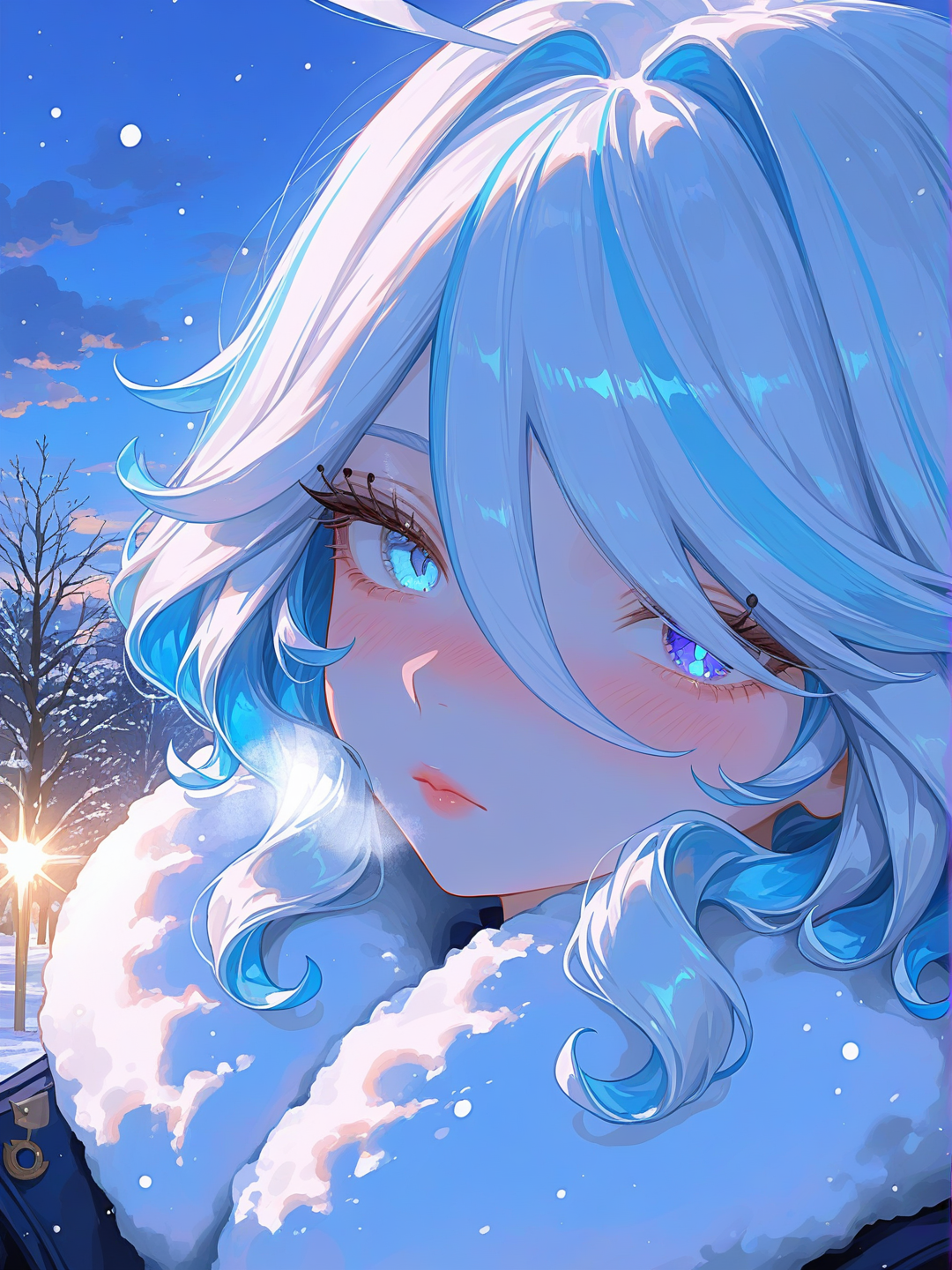 Cold photoshoot 💙❄️