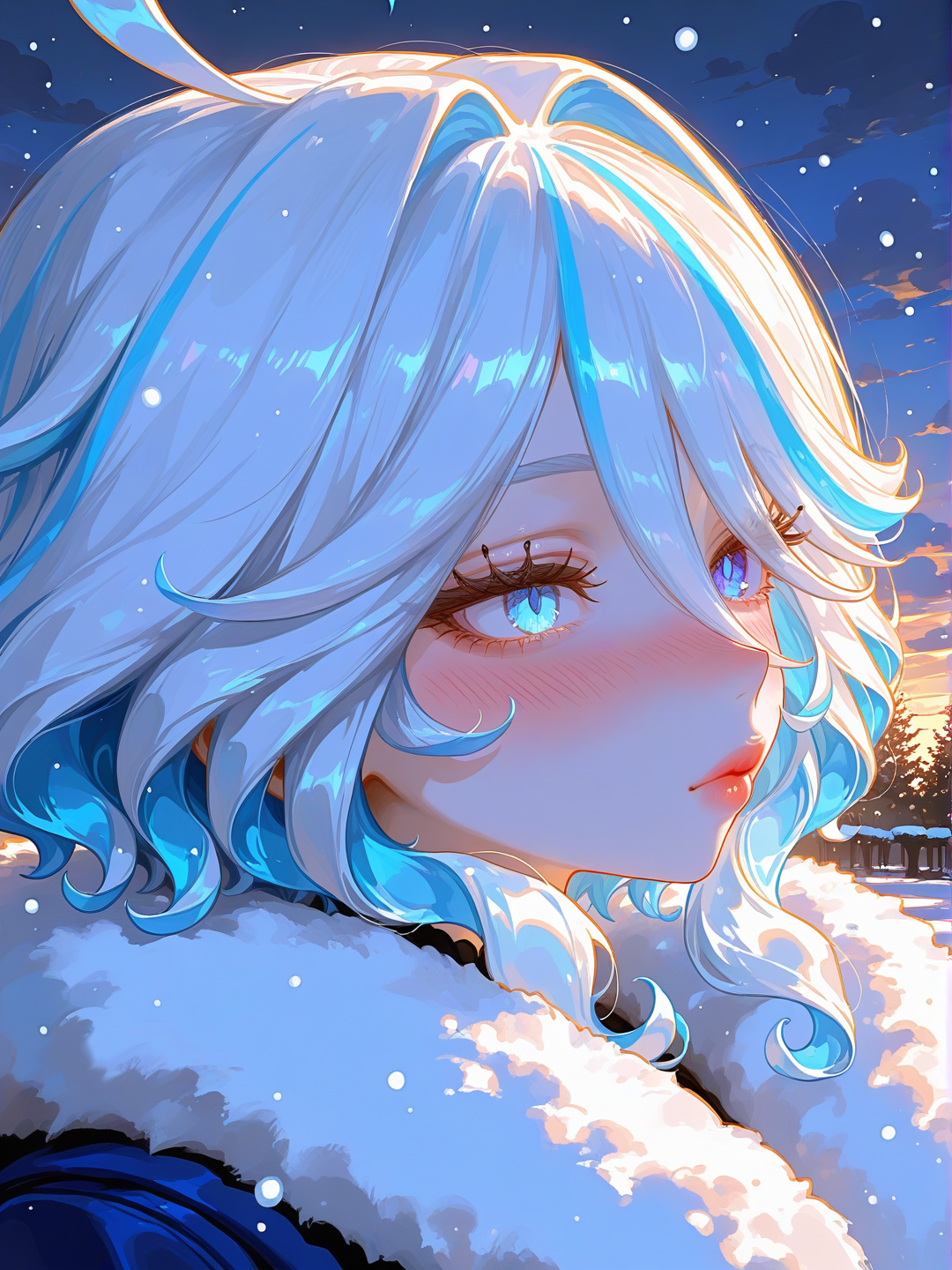 Cold photoshoot 💙❄️