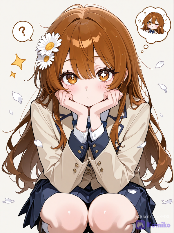 Daisy in a elegant pose