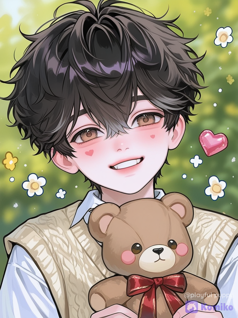 Teddy Bear Park Vibes 🧸🌼