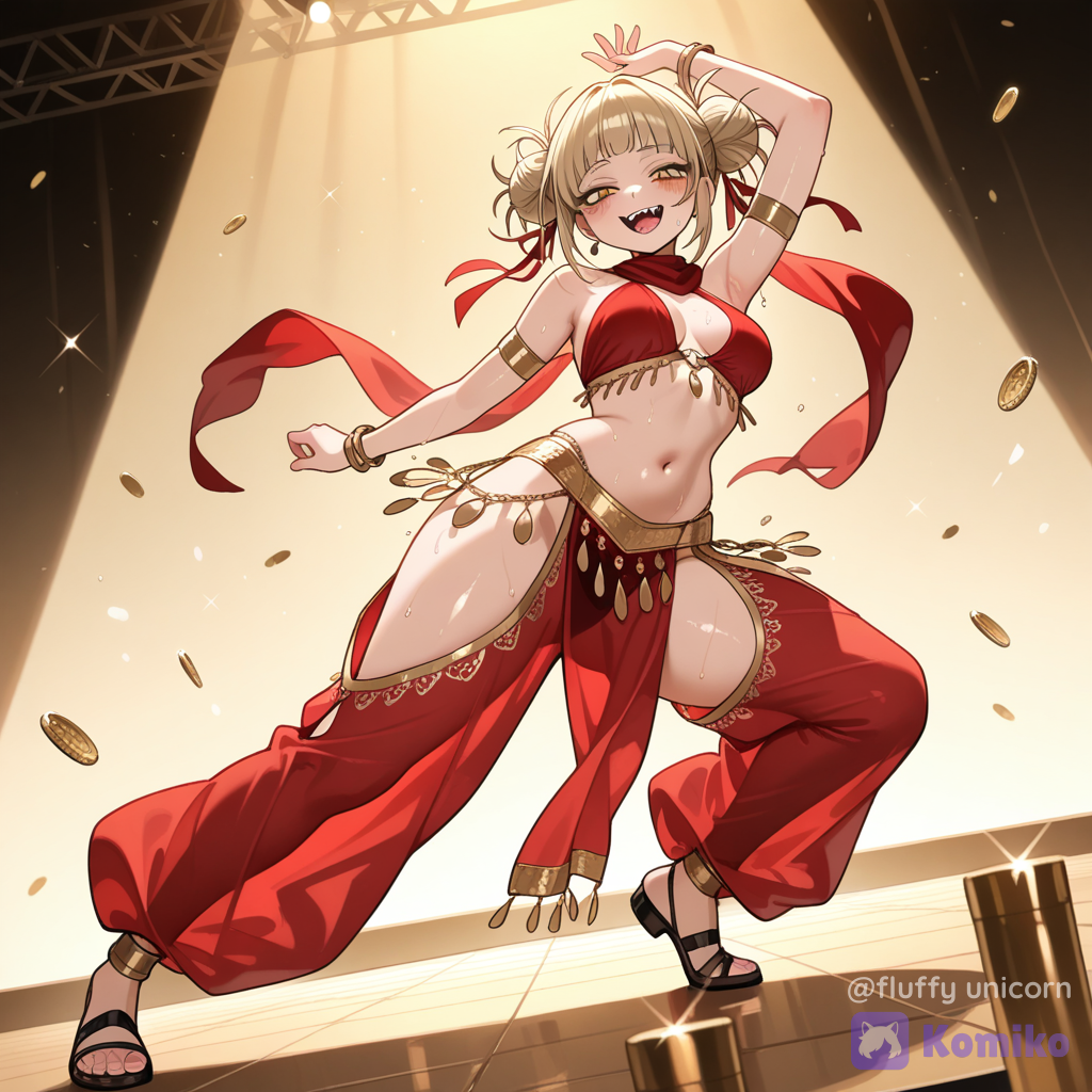 Himiko Toga bailarina exótica
