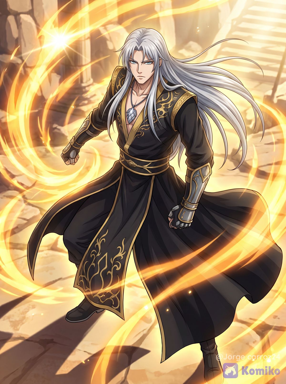 Tristán Kimura Dios verdadero (Fate/Nasuverso) del sol