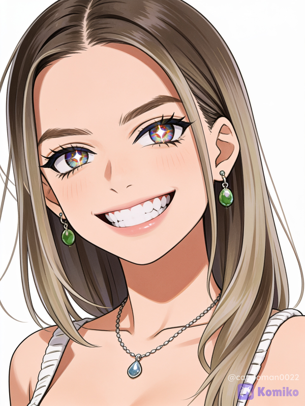 Evil smile