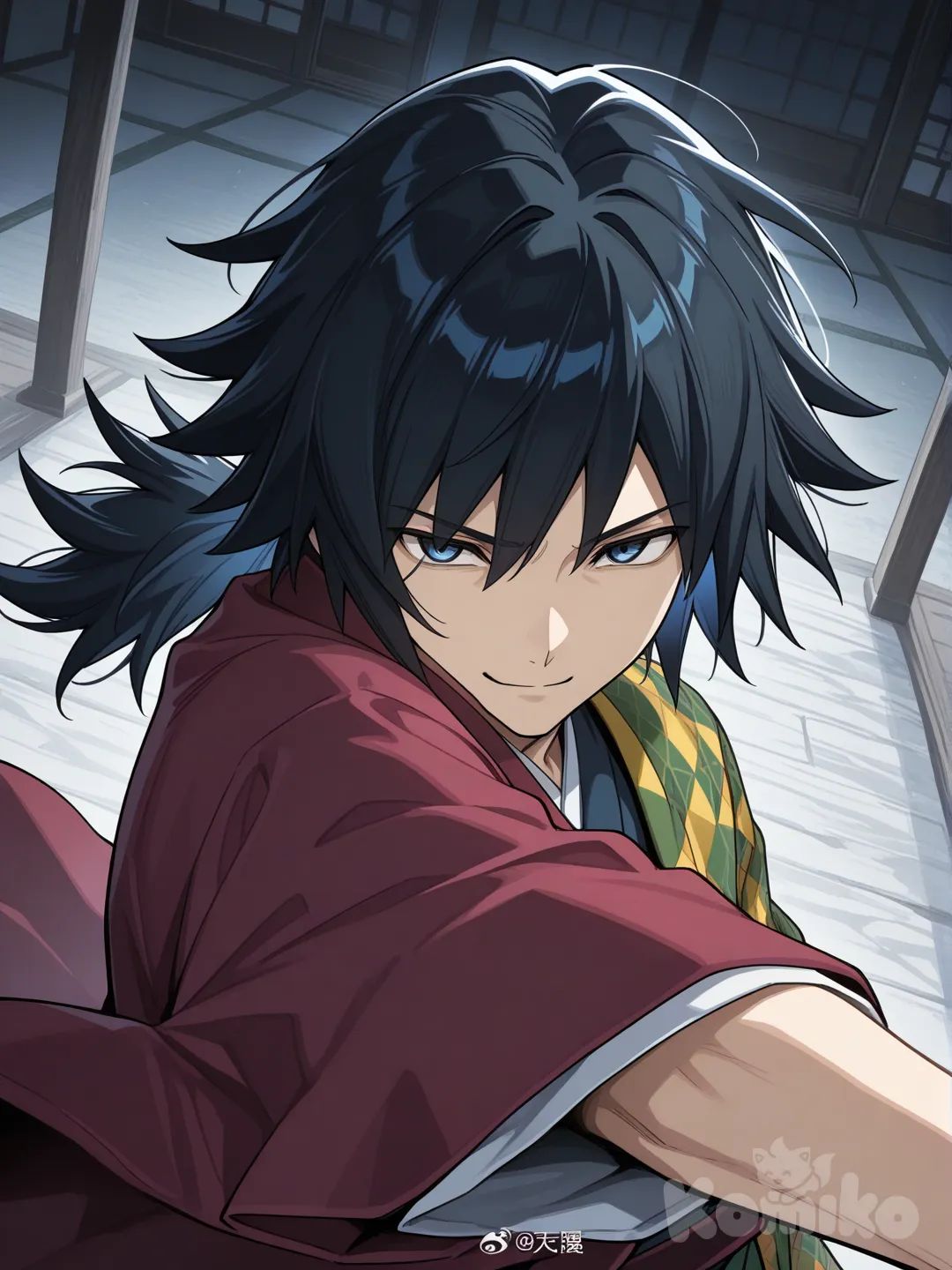  @Tomioka_Giyuu, smirk