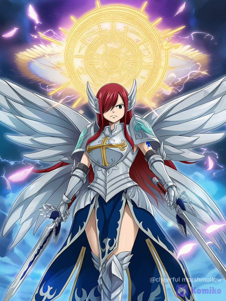 Erza scarlet heavens wheel armor