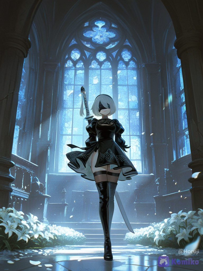2B ในมหาวิหารจันทร์ 🌙✨