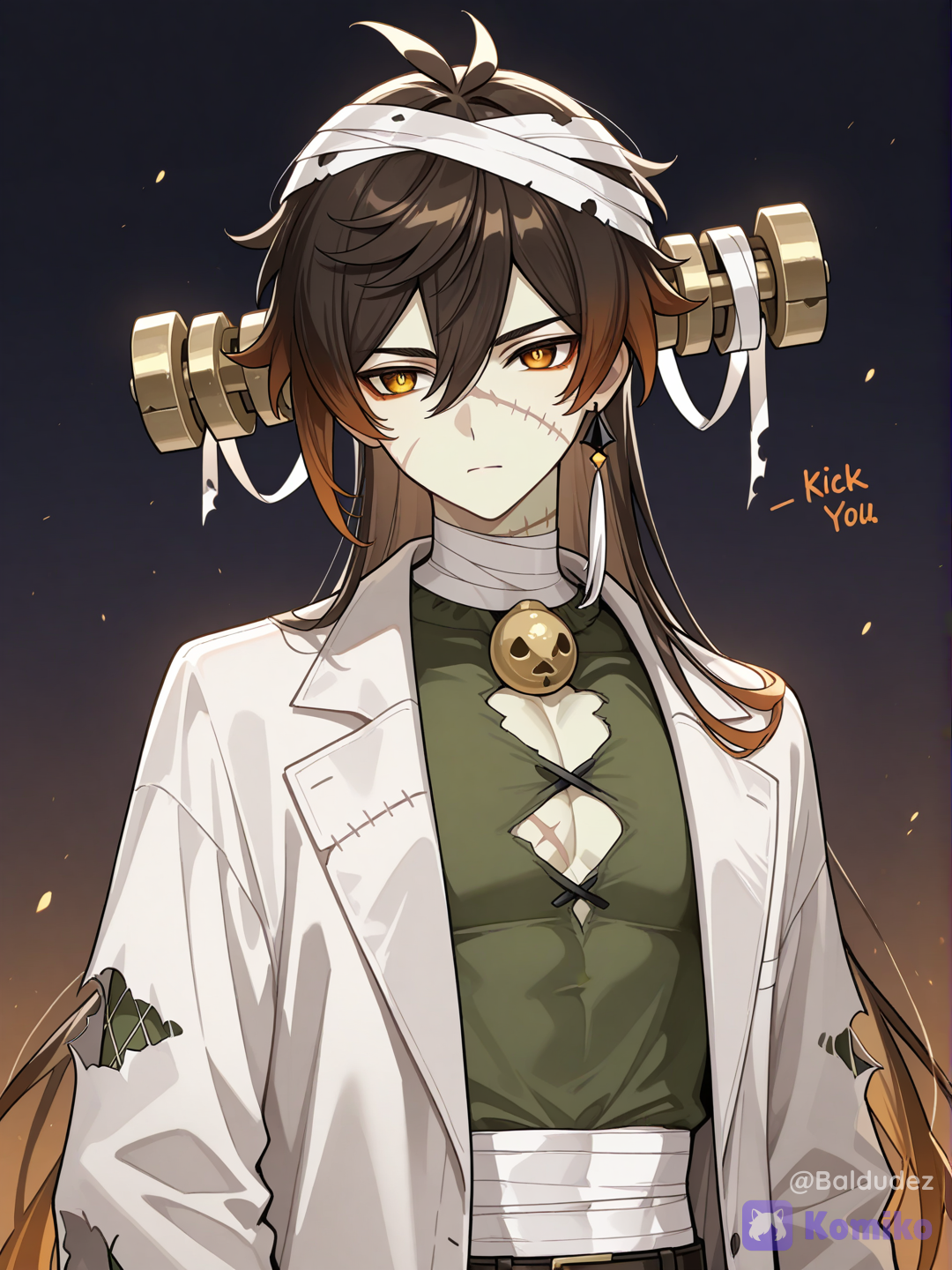 Genshin Impact Halloween Outfit - Venti