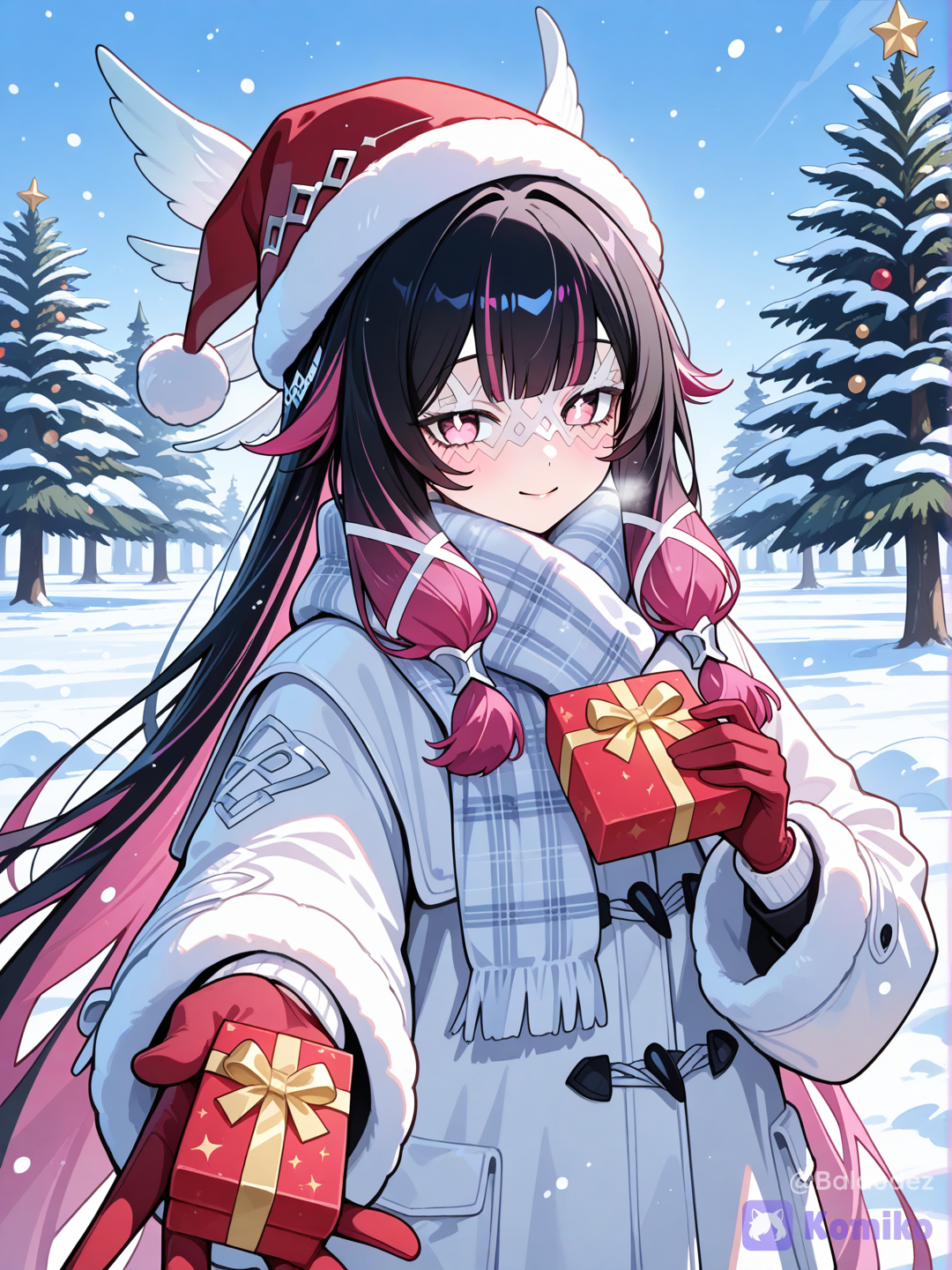 Genshin Impact Christmas Outfit - Columbina