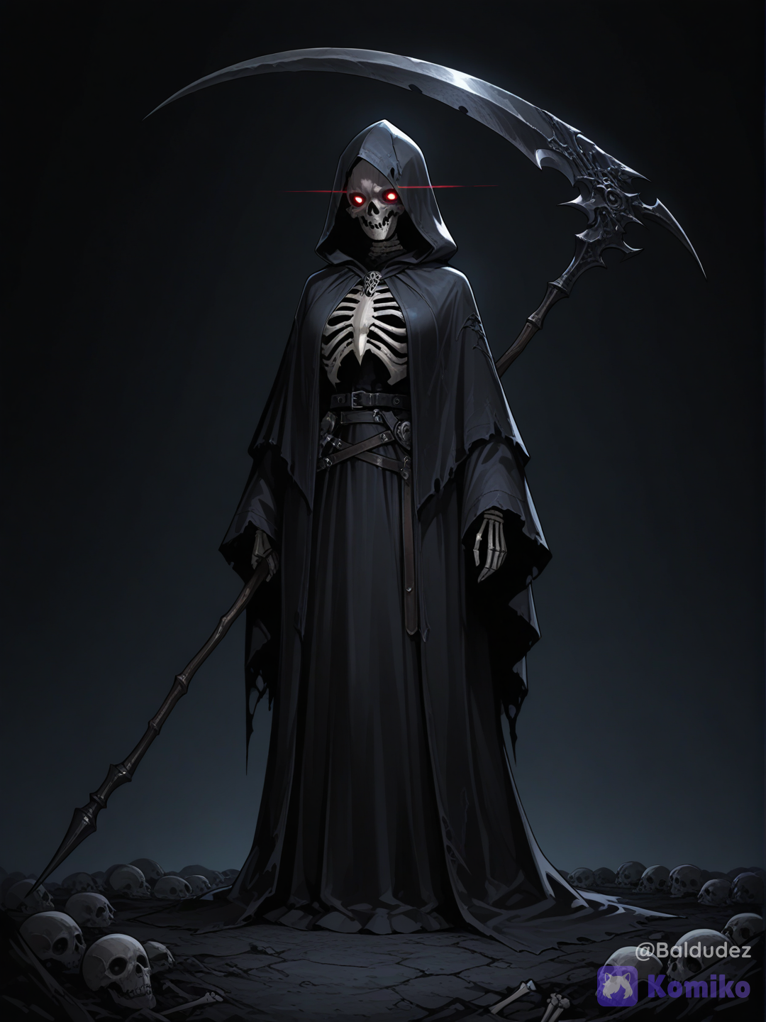 Beware of the Grim Reaper Thanatos!