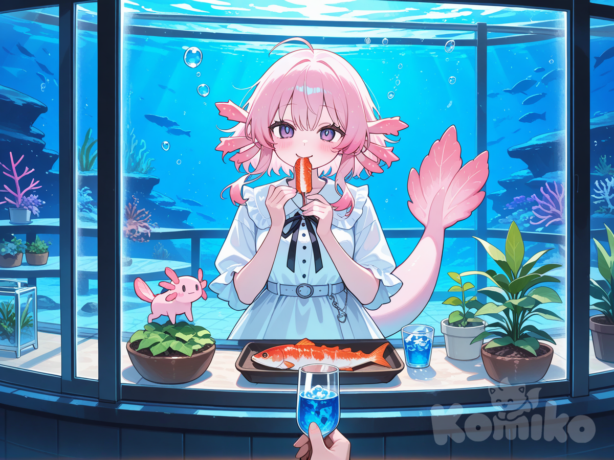 Have you fed your axolotl today?