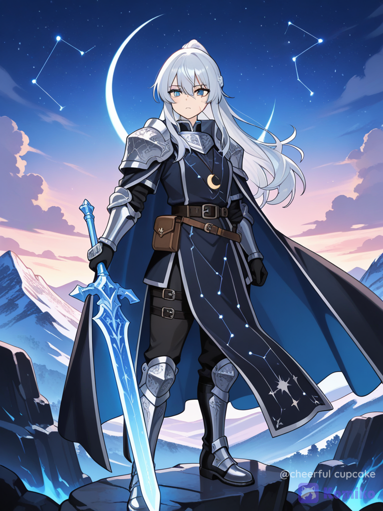 Celeste, knight warrior