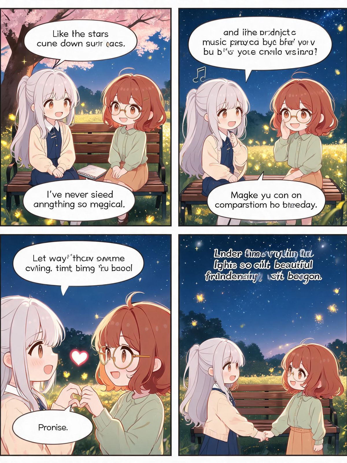Nova & Lyra The Story of Getting to Know Each Other