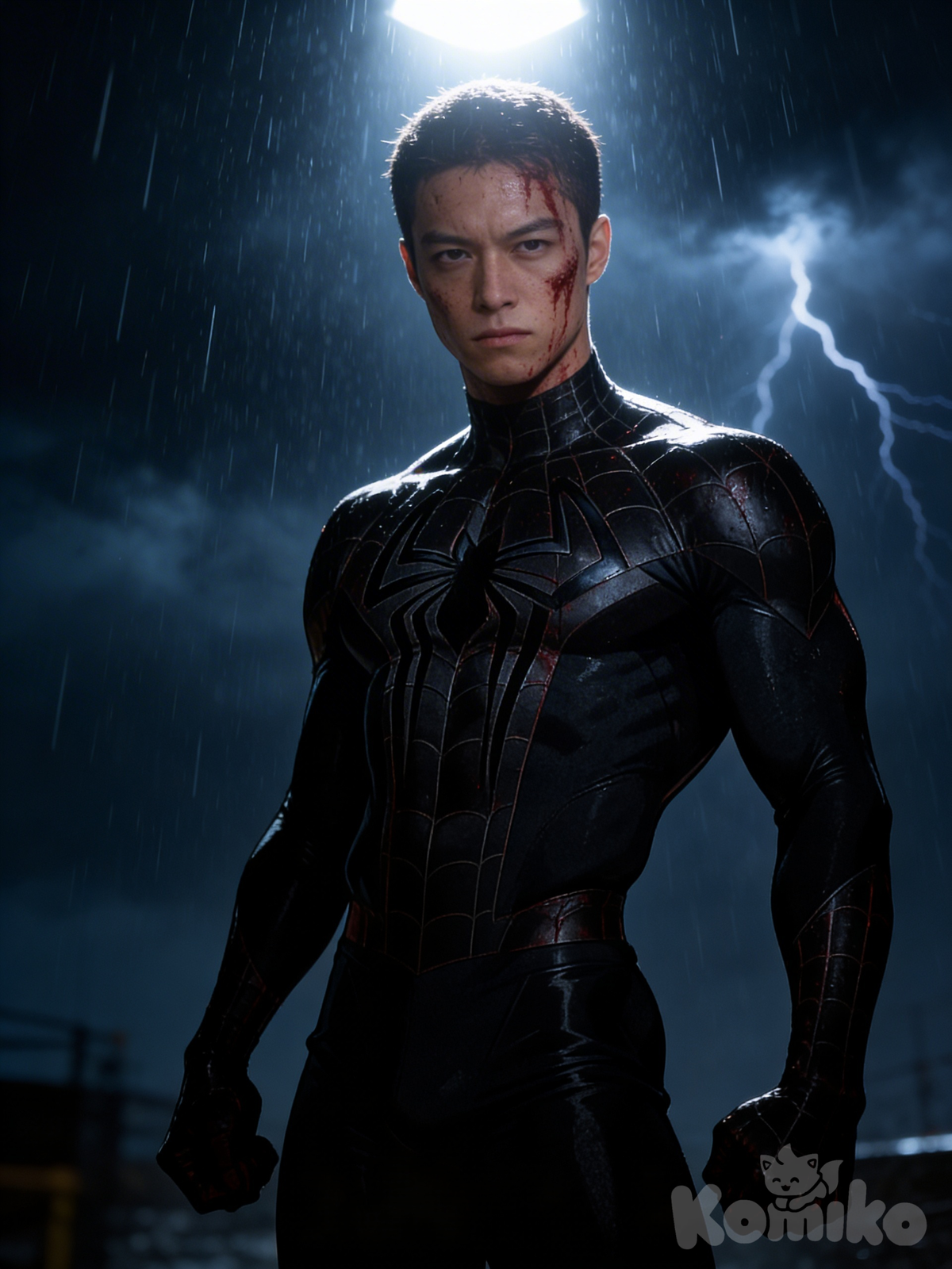 Black spider