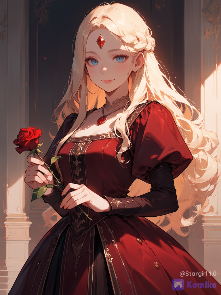 Lady of the roses