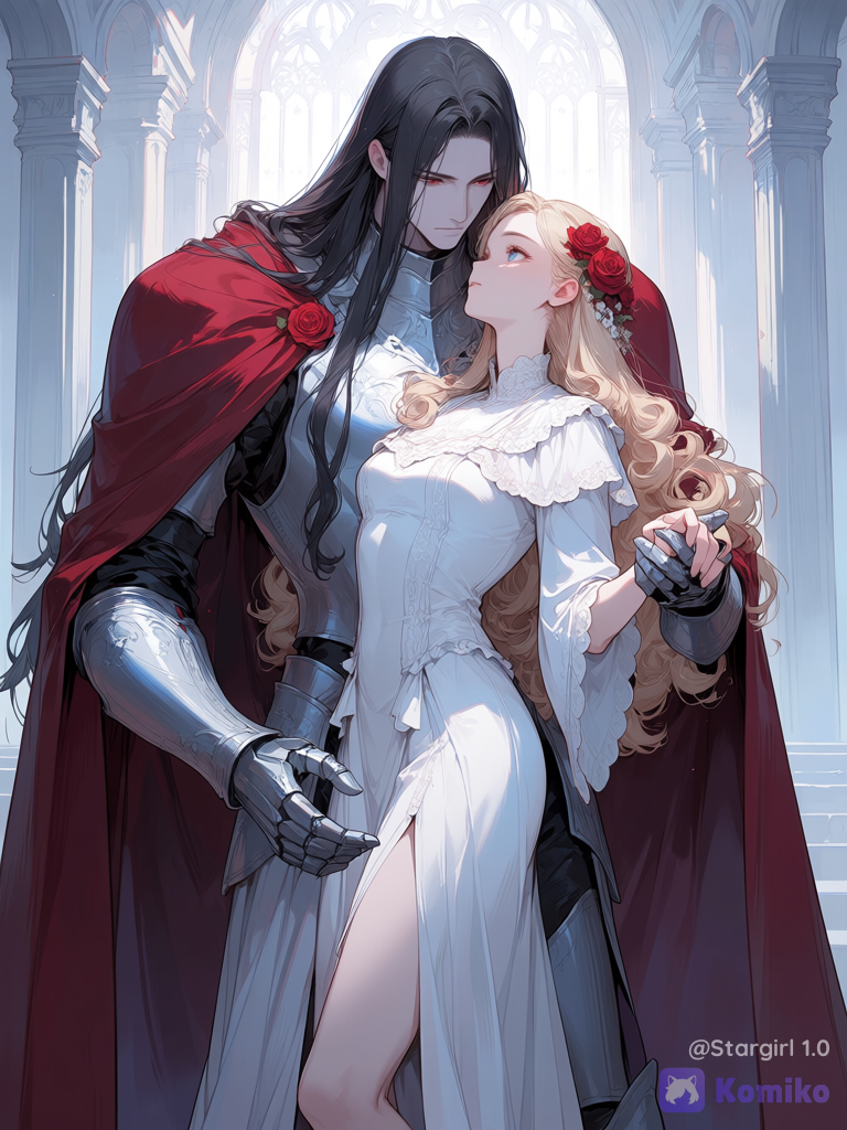 The vampire night and the lady