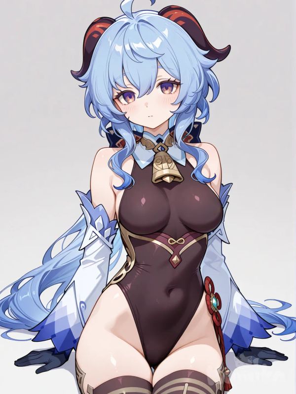 1girl, @Ganyu_(Genshin_Impact)