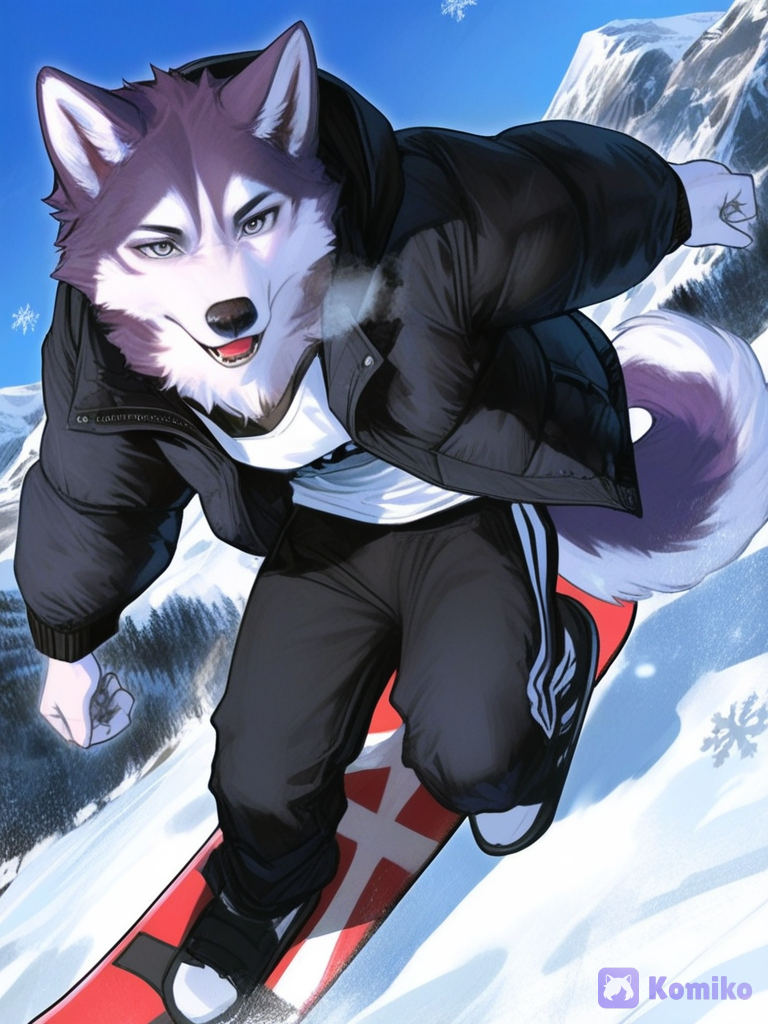 Breezing cold fun season.