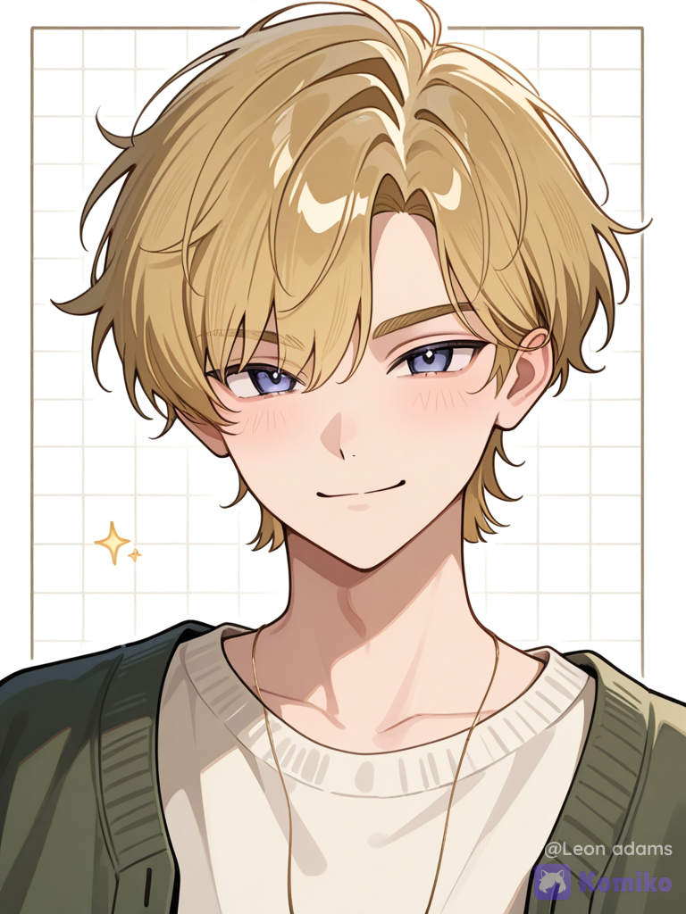 Leon Adams' cozy Smile! 😊✨