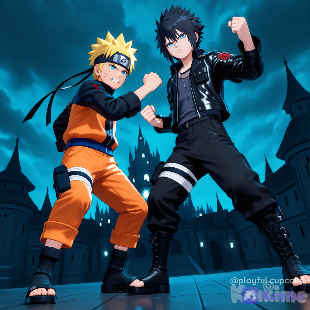 Naruto Uzumaki and Noctis Lucis Caelum