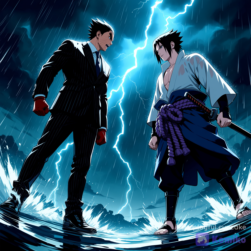 Kazuya Mishima v Sasuke Uchiha