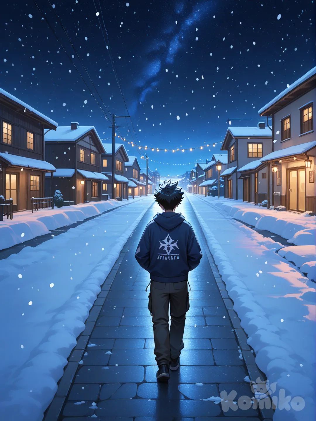 A walk in the snow
