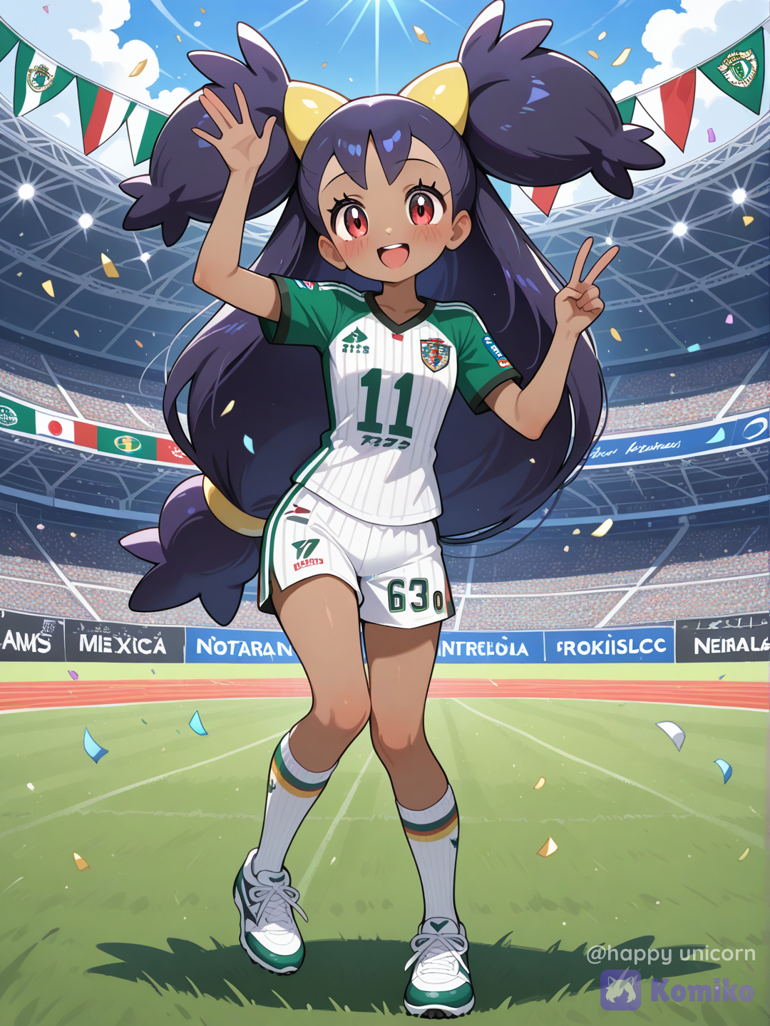 The Dragon Girl of Mexico 🇲🇽⚽ ( She's Mexican lol)