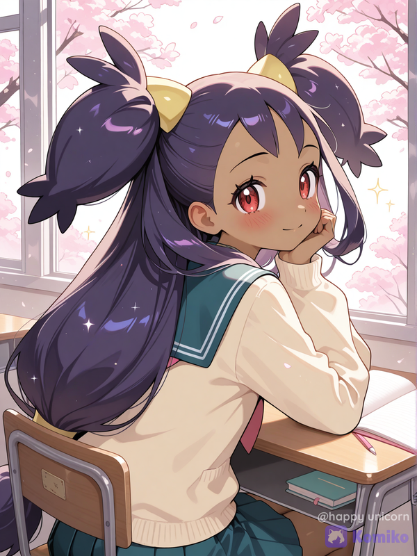 A Smile Beneath the Cherry Blossoms 🌸
