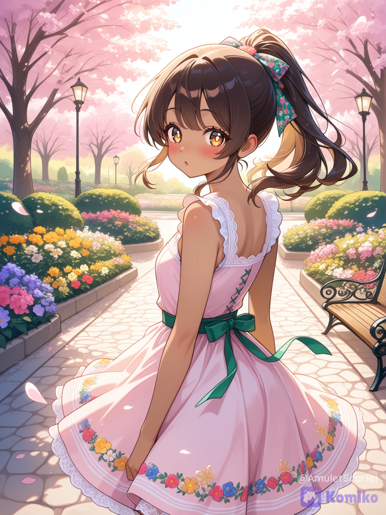 🌸 Marisol's Gentle Spring Glance🩷