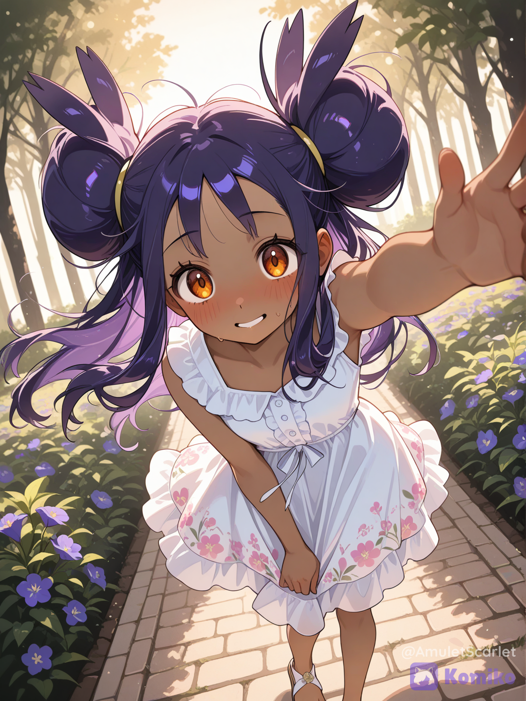 A Shy Summer Hand ✨🌸 | Iris
