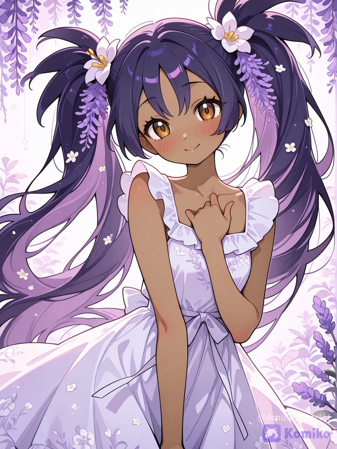 👑 Iris, Princess of Wisteria