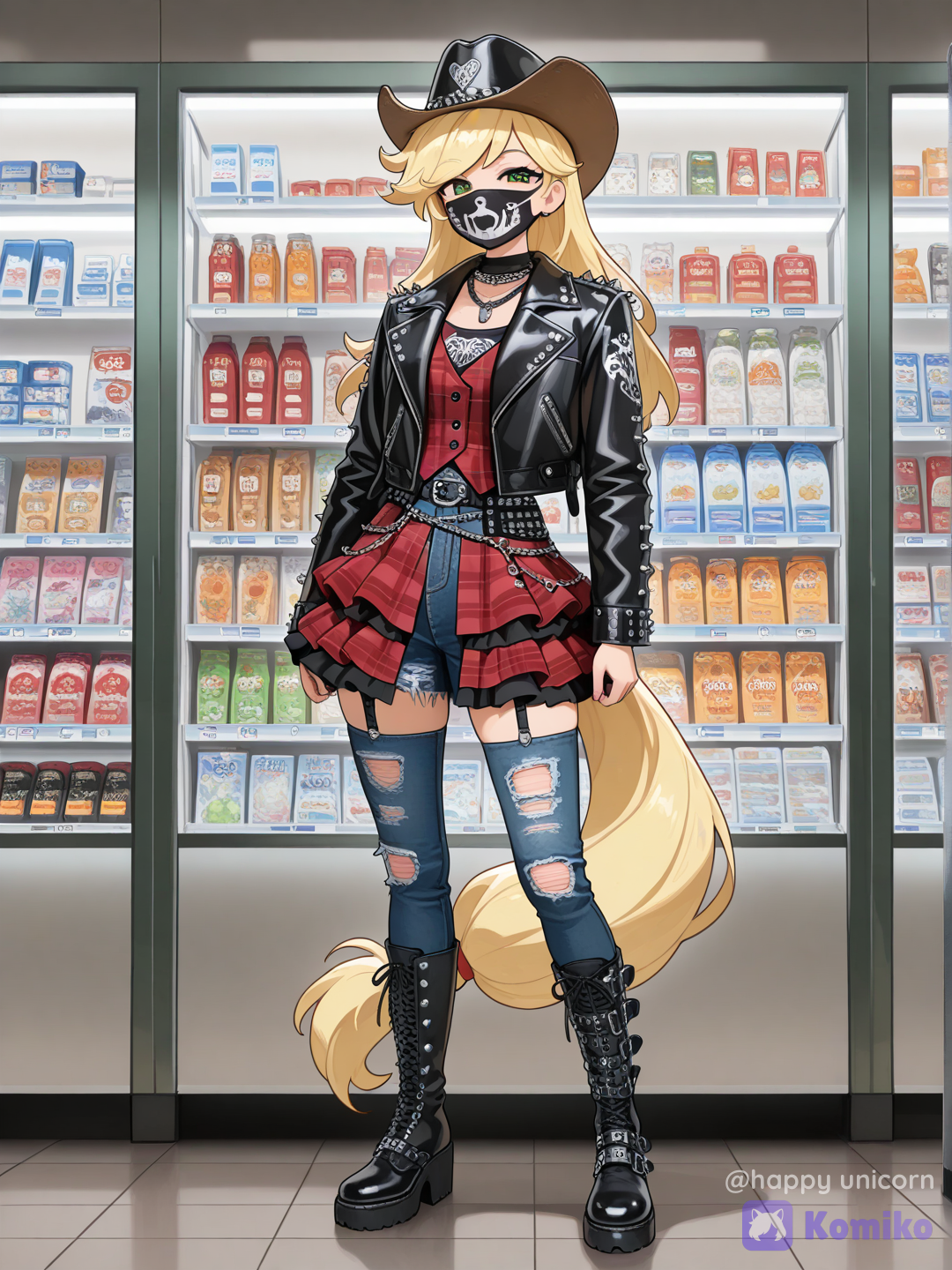 Applejack Going Shopping During Covid