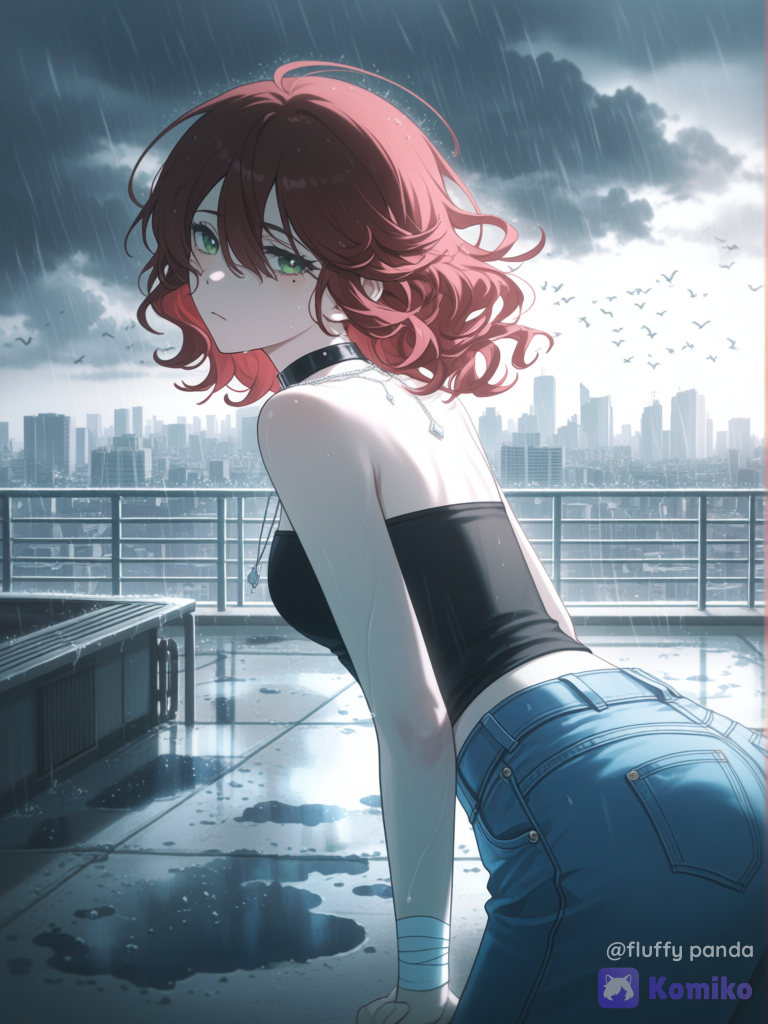 Atmospheric on the roof