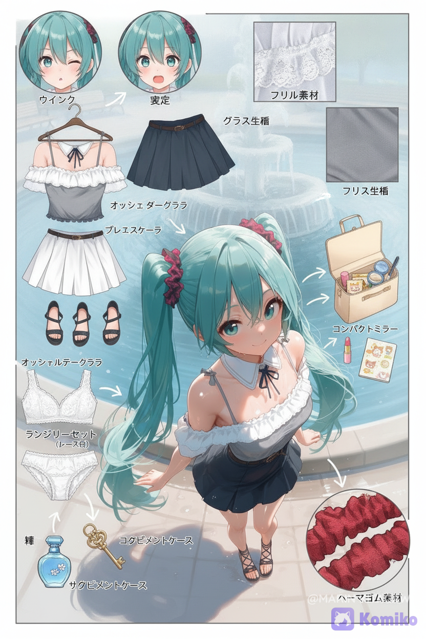 CUTE HATSUNE MIKU OC