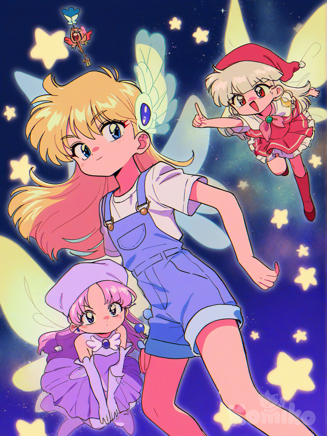 Magical girl fairies