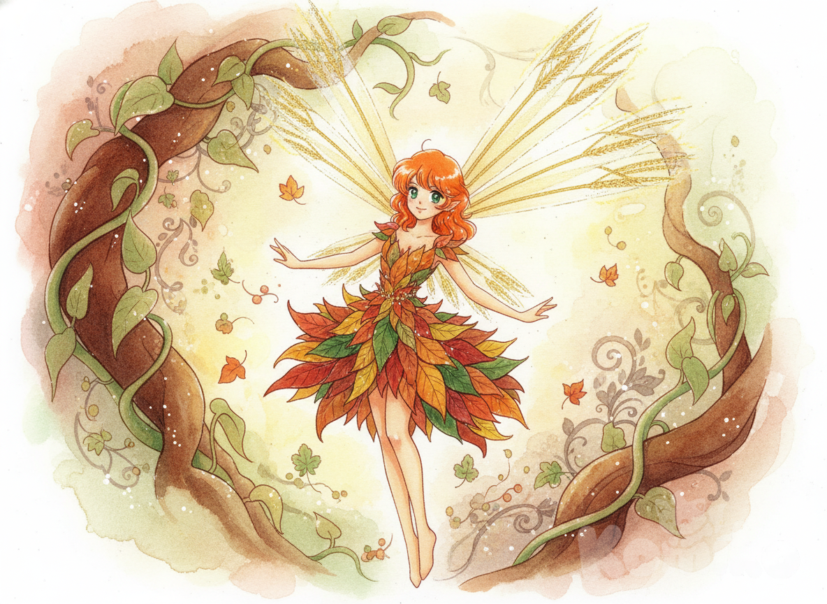 Autumn fairy