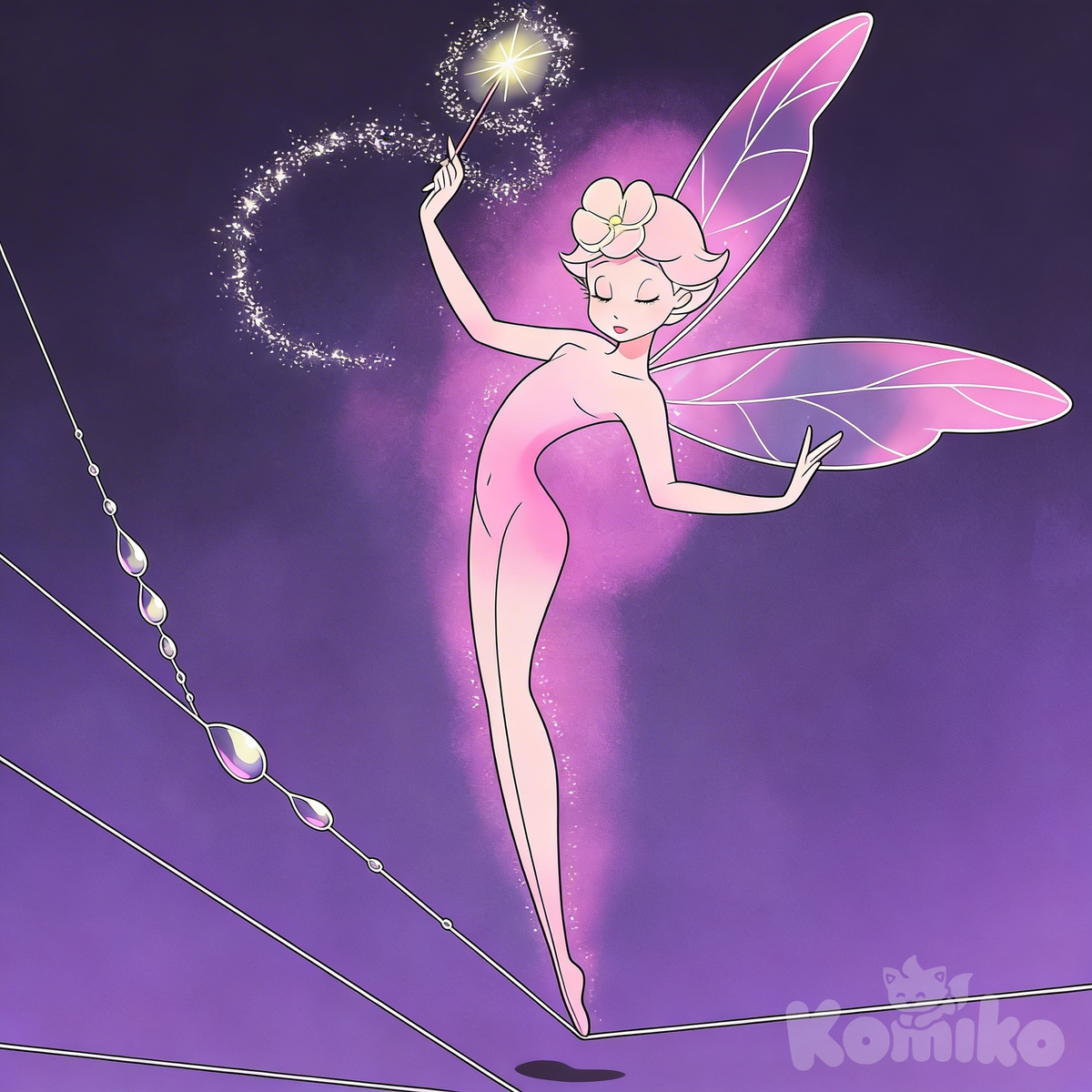 Fairy from Fantasia brightened up a bit