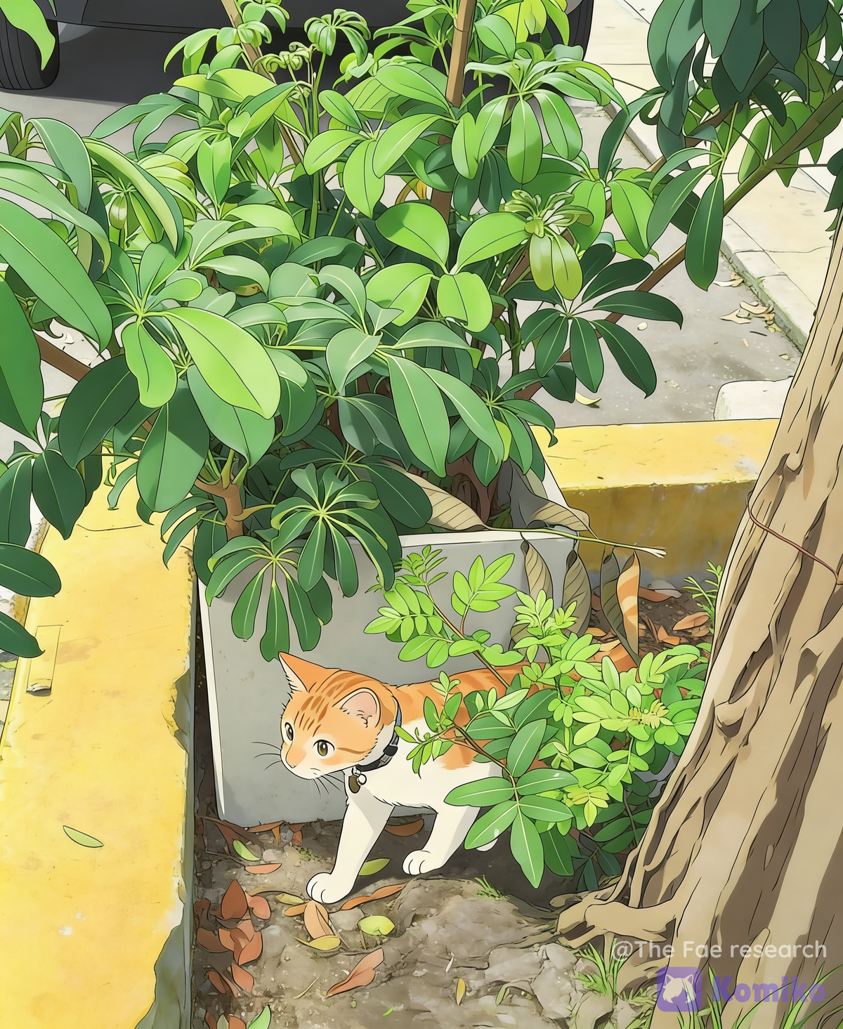 Kitten of Local Cafe