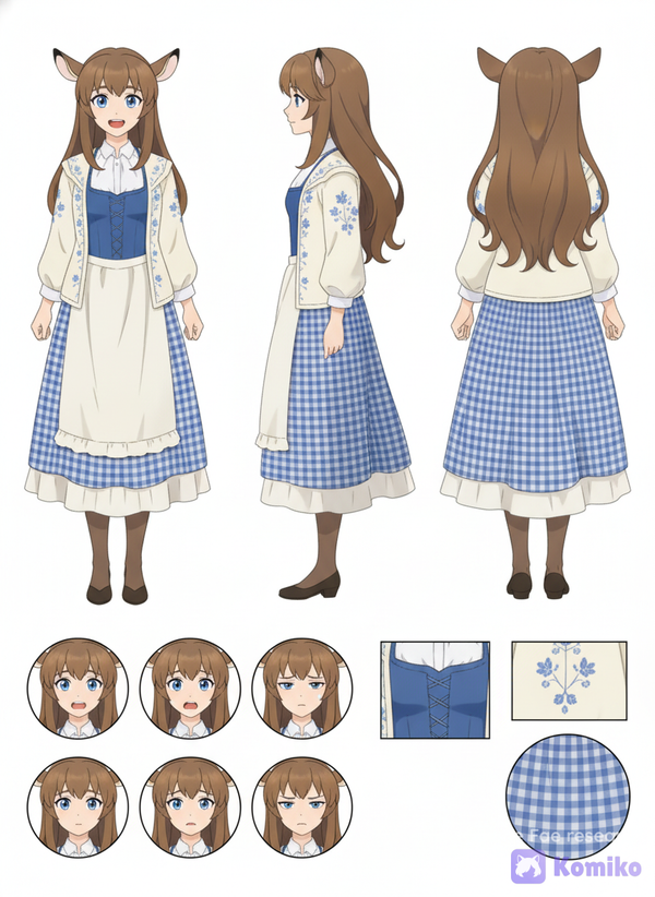 Peasant girl Cara