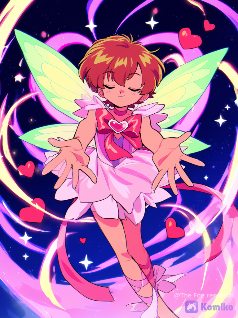 Fairy magical girl