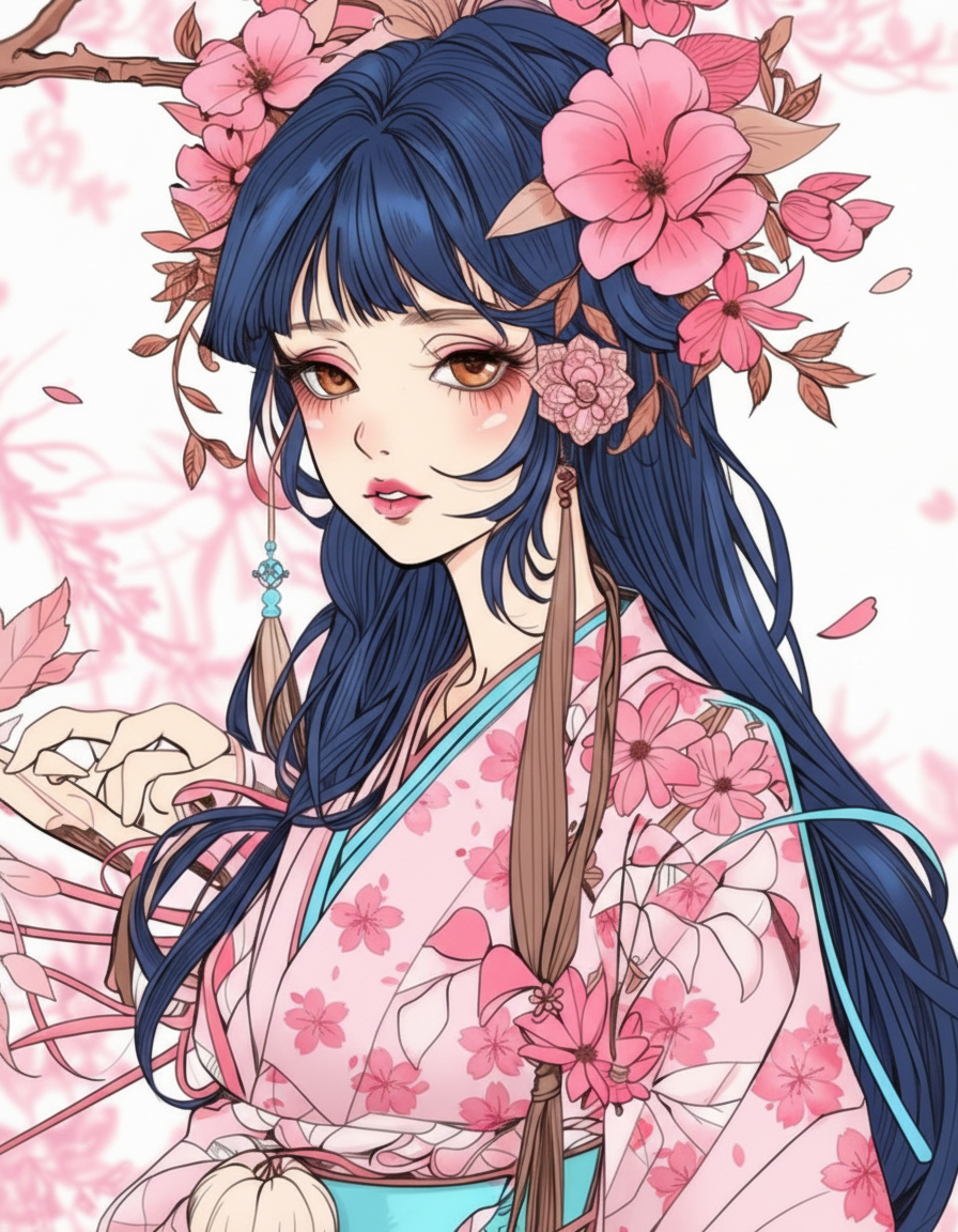 Anime kimono