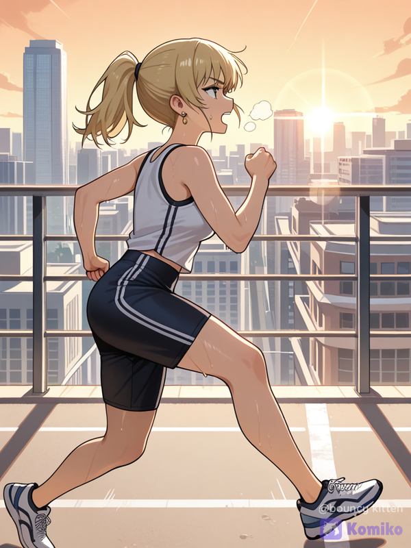 Early morning exercise