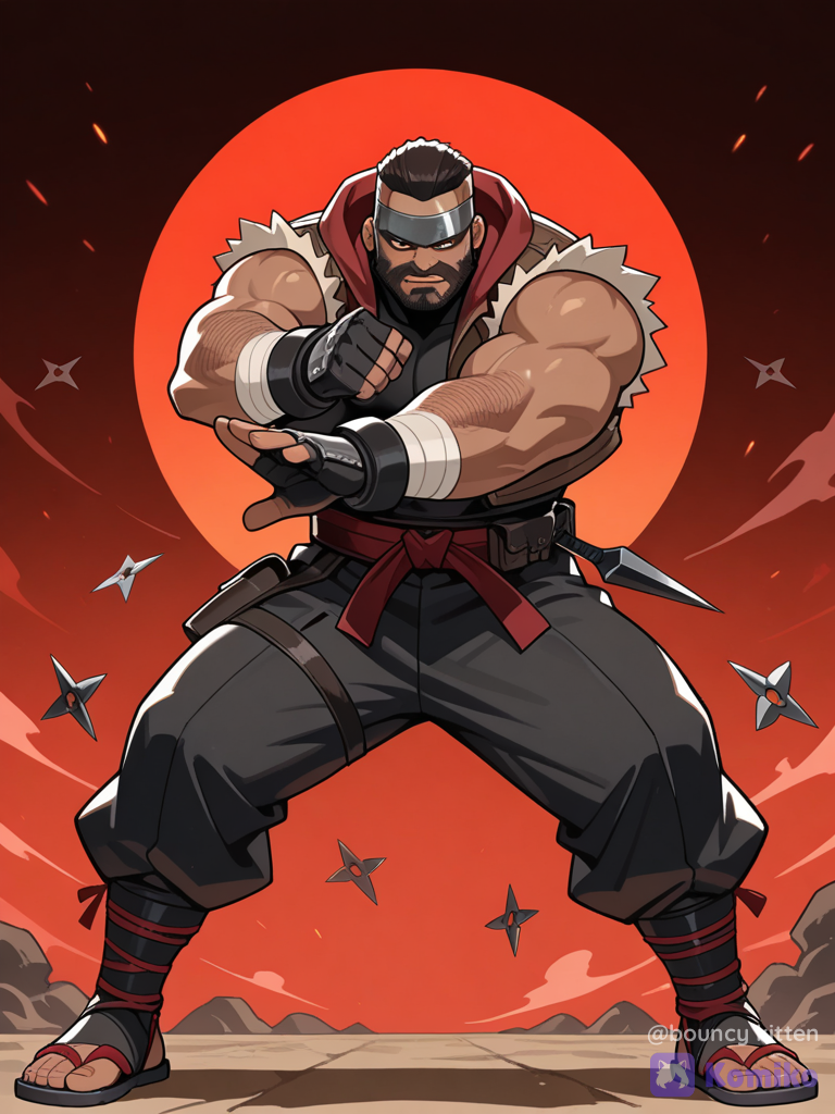 Hidden cloud ninja Barret Wallace