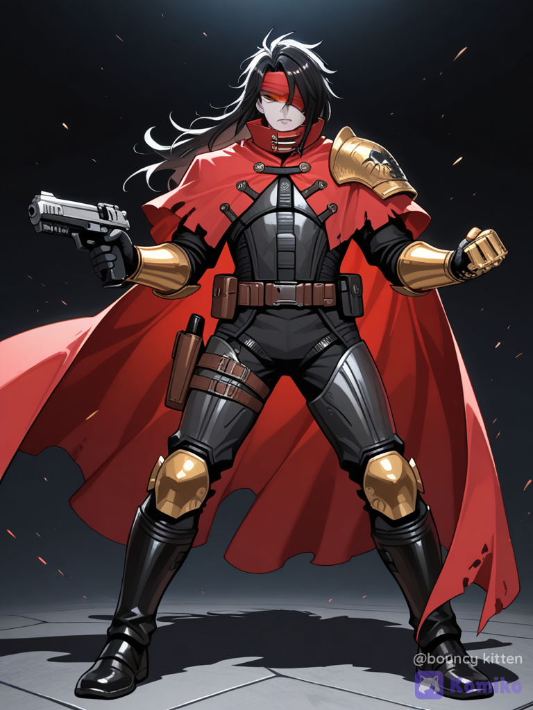Vincent Valentine the bounty hunter