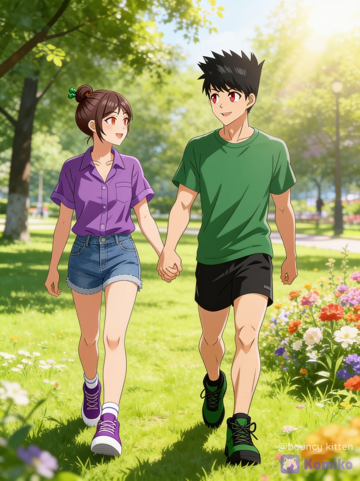 Jin x Lin park date