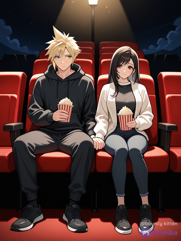 Cloud x Tifa movie date