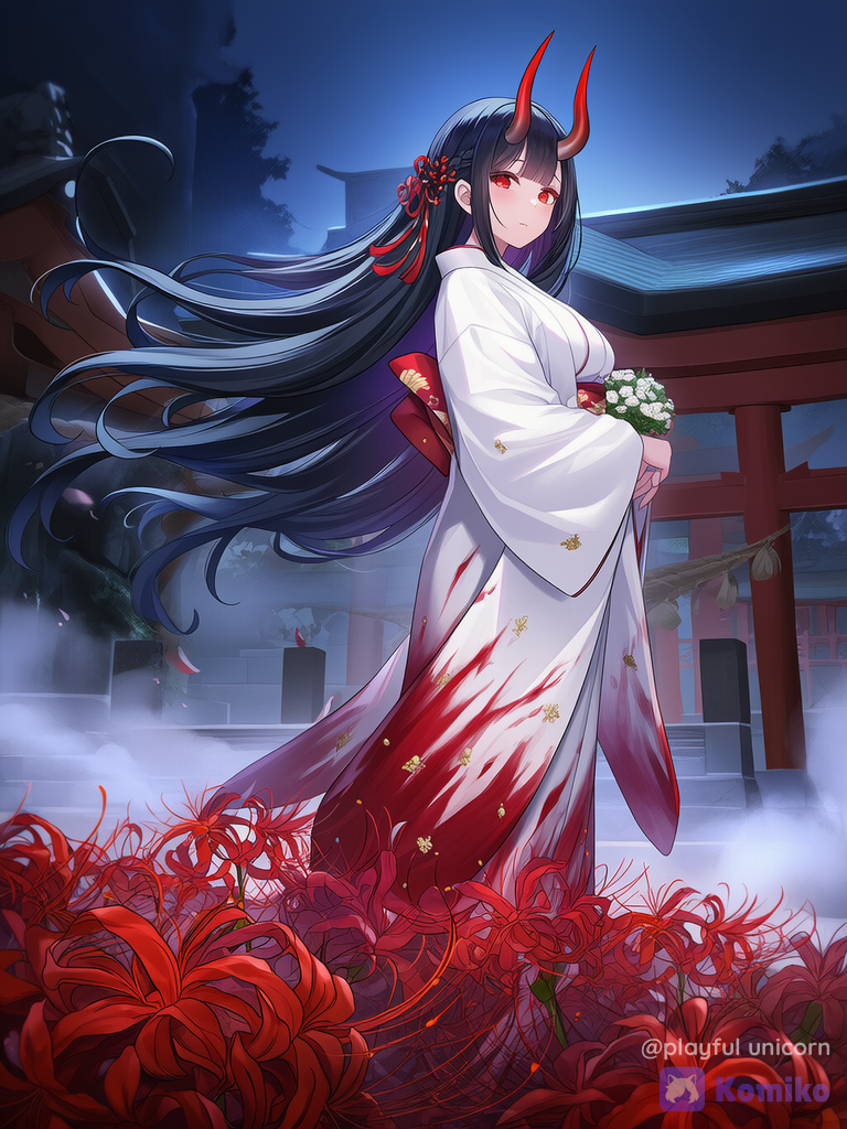 彼岸に咲く鬼嫁 The Demon Bride Beyond the Veil